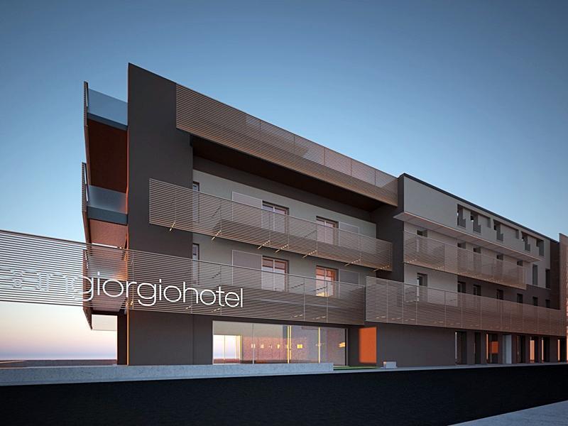 Hotel San Giorgio Riccione Bagian luar foto